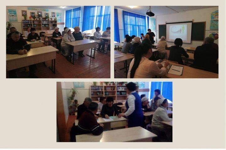 Қамқоршылық кеңес мүшелеріне  есеп беру жиналысы